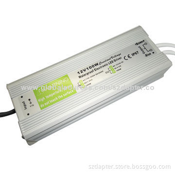 LED Driver, 12/24V 120W, IP67, CE/RoHS Marks